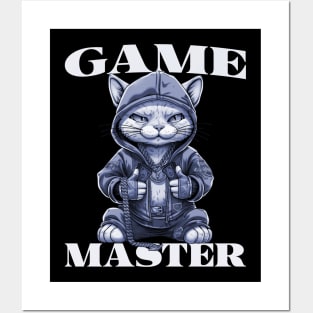 Funny Family Board Night  Game Host Cat Lover Posters and Art